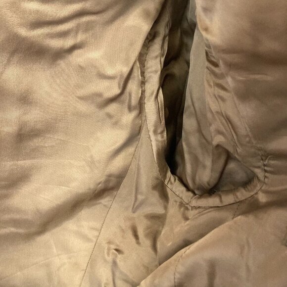 Chaps Ralph Lauren 100% Lambswool Tweed Blazer Mens 44L Sports Jacket Tan Green - Picture 15 of 16